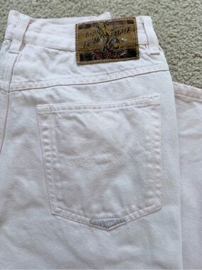 Light Pink Women’s Jeans - vintage no excuses mom jeans from 90s